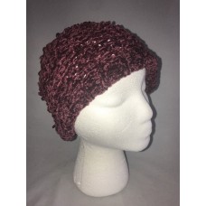 Charter Club Velvety Solid Chenille Beret Mulberry Mujer&apos;s One Size New NWT 98617147218 eb-93717371